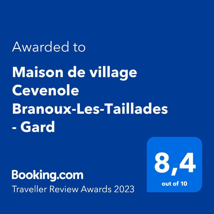 Maison De Village Cevenole Climatisee A Branoux-Les-Taillades - Gard - #Travellerawards 2024 Buitenkant foto